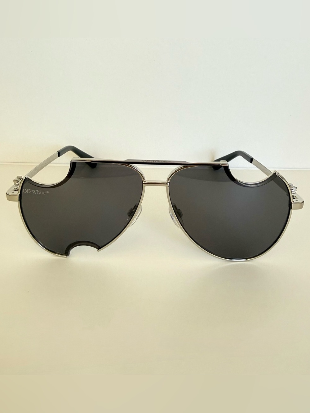 NEW!!! Off-White unisex aviator sunglasses OER071 7207 Authentic